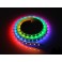 GM - Ruban de Neopixel (chaque LED est pilotable individuellement) RGB - 60 LED par mètre - dans gaine en silicone - bobine 5m