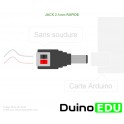 BE ALIM - Adaptateur Arduino pour pile 9V  (Jack 2.1)