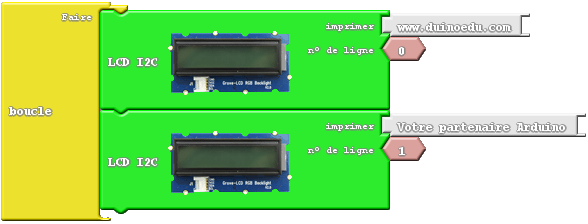 Afficheur LCD 2x16 Grove 104030001 - Affichage